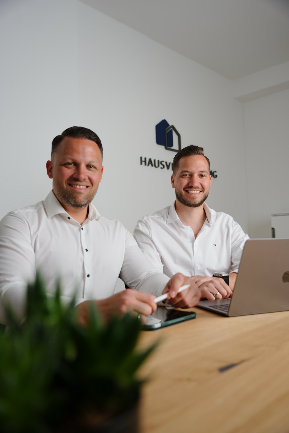 Christian Stutz und Dominik Pohl, Geschäftsführer der Stutz & Pohl Hausverwaltung